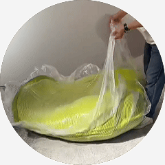 Compressibilité sous vide
