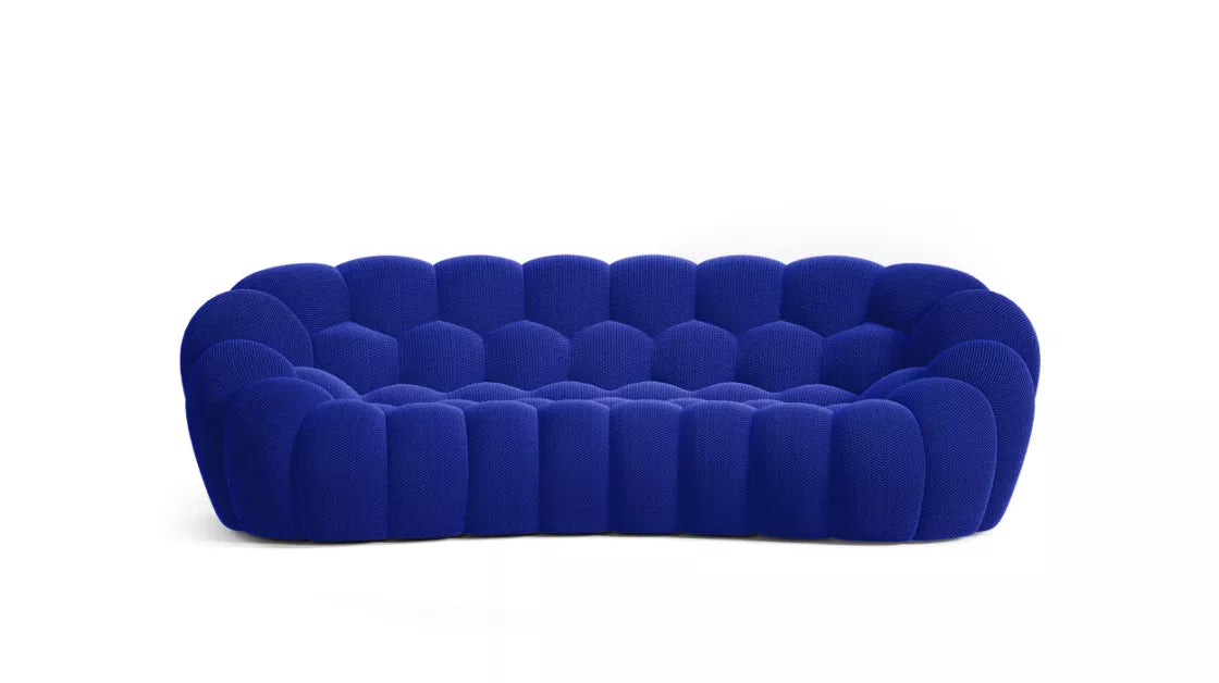 Canapé Bubble Curve Rochebobois - Bleu