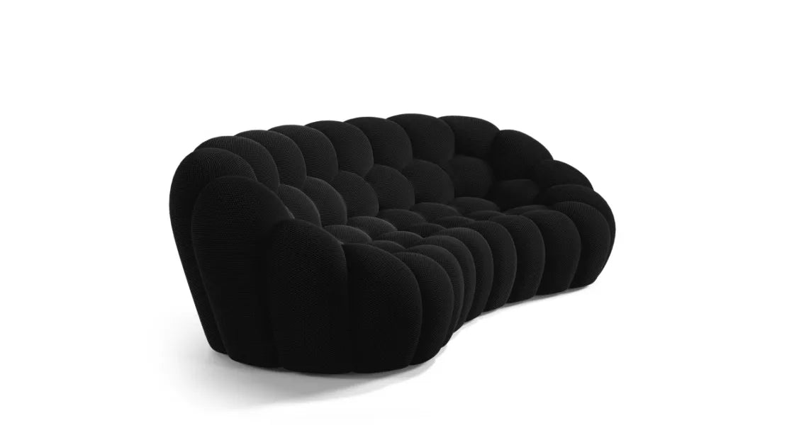 Canapé Bubble Curve Rochebobois - Noir