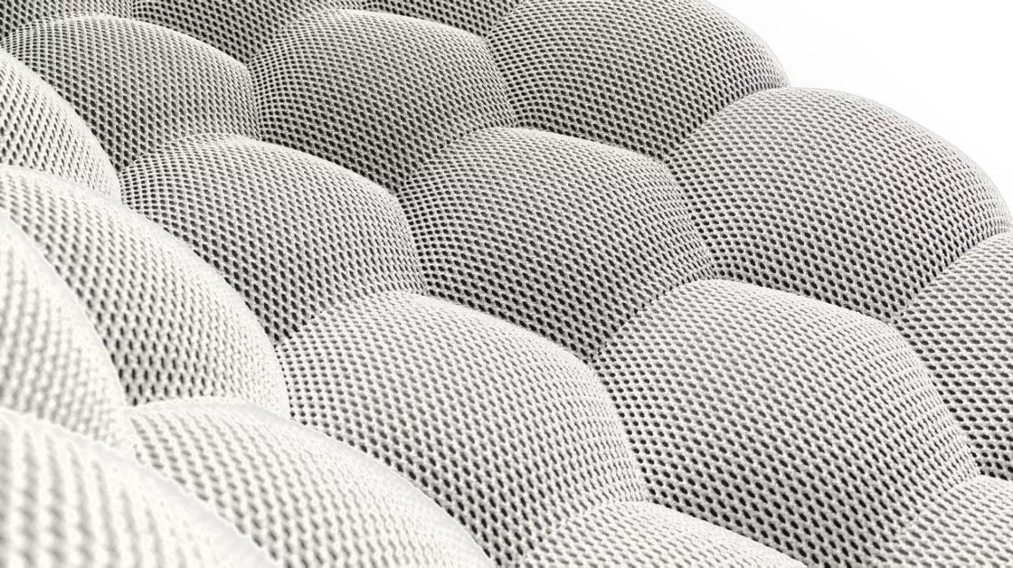 Canapé Bubble Curve Rochebobois - Blanc