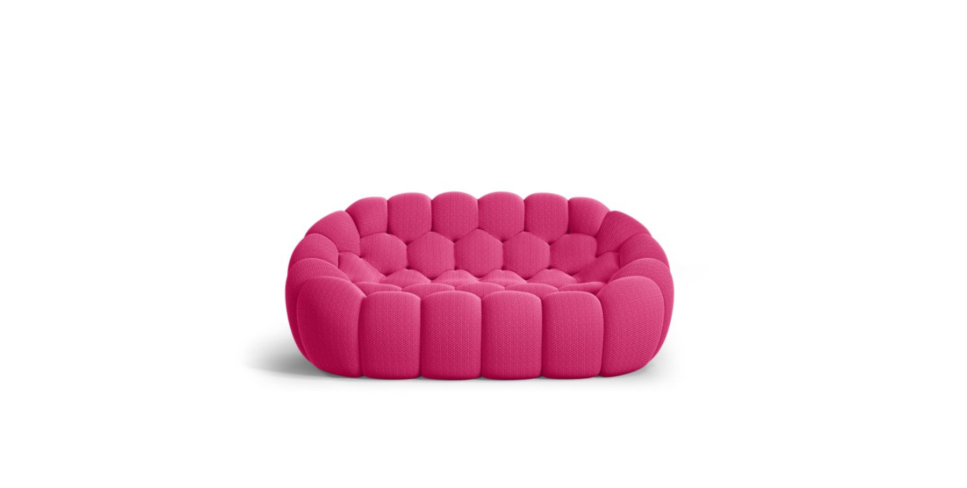 Canapé Bubble Mini Rochebobois - Rose