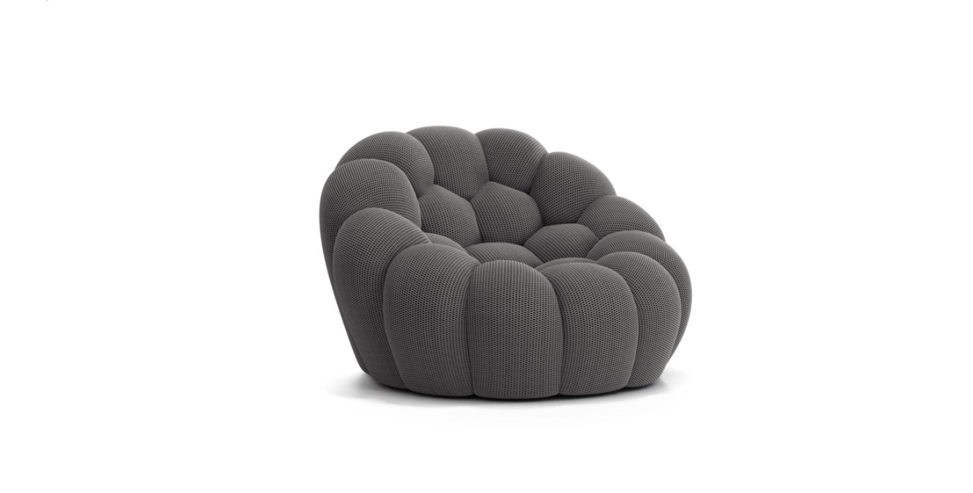 Fauteuil Bubble Rochebobois - Gris