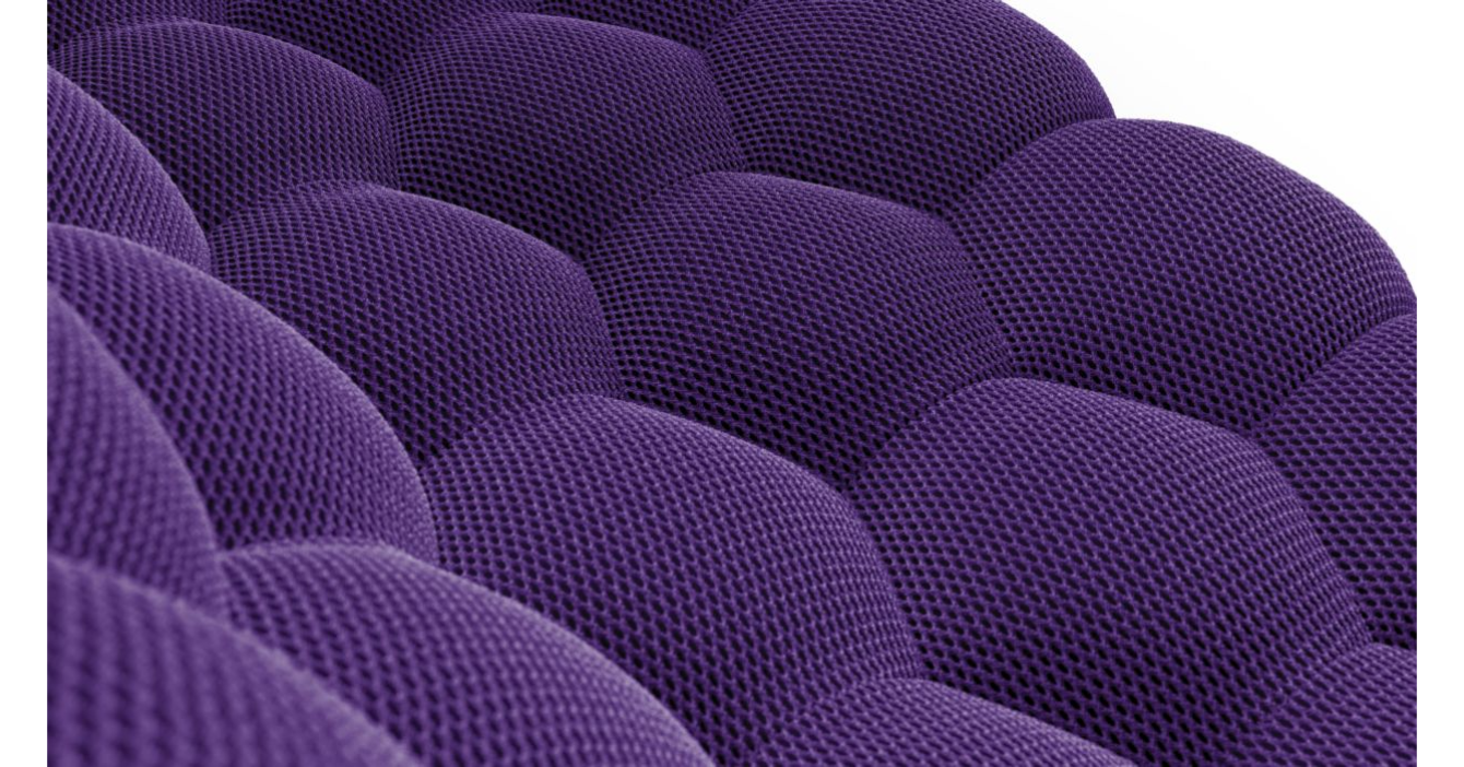 Canapé Bubble Mini Rochebobois - Mauve