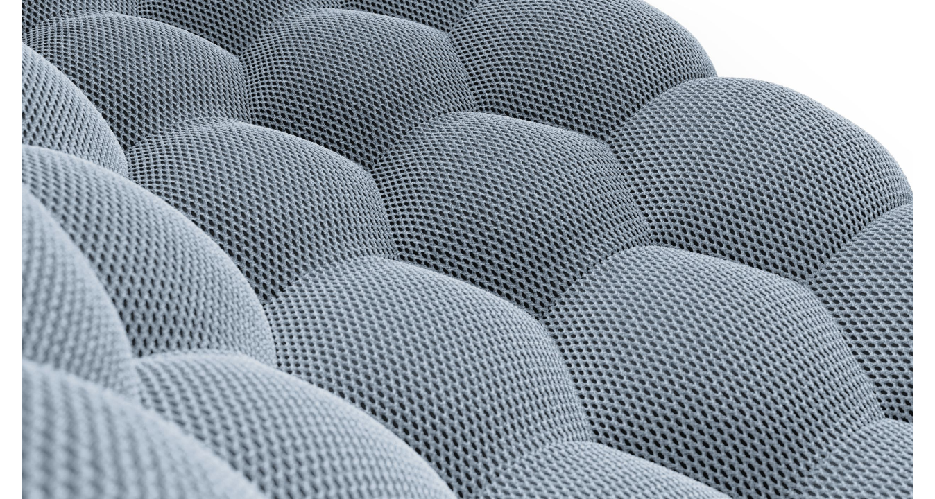 Canapé Bubble Curve Rochebobois - Ardoise