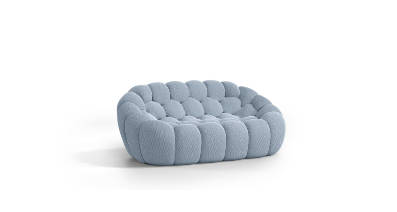 Canapé Bubble Mini Rochebobois - Ardoise