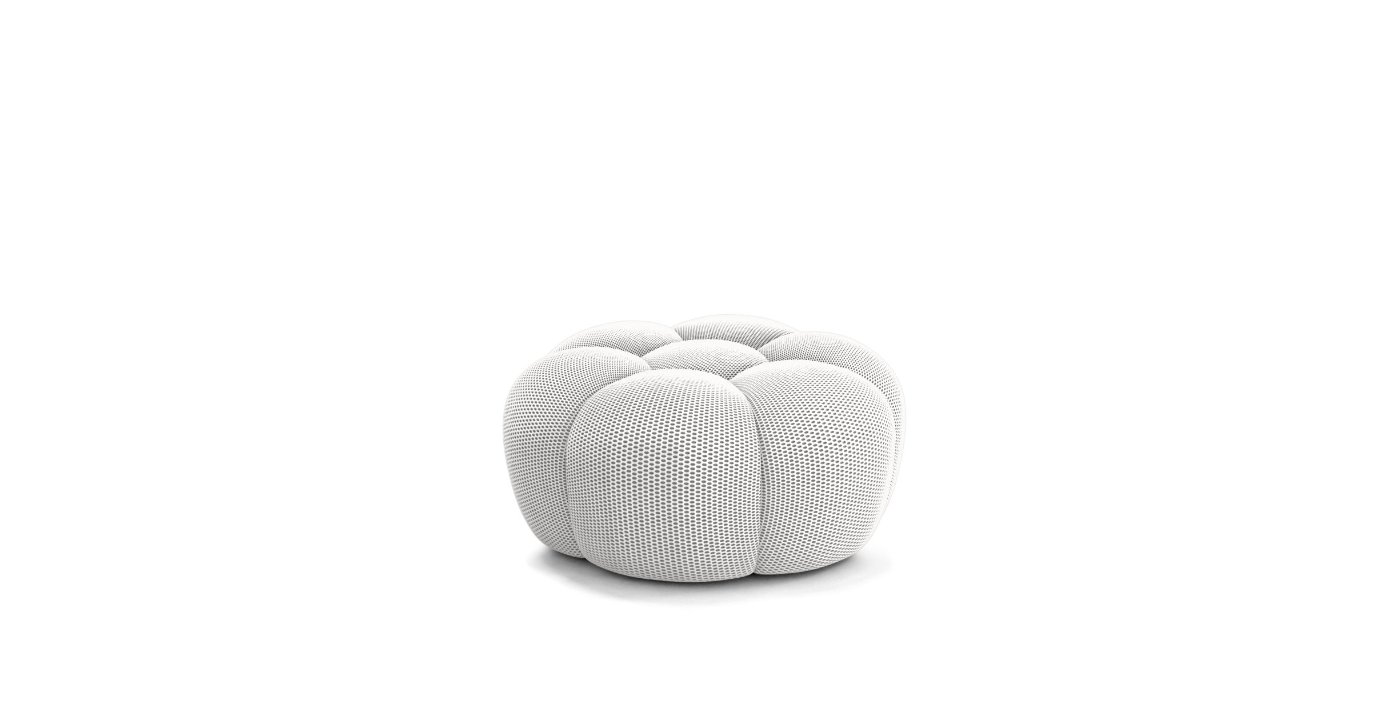 Pouf Bubble Rochebobois - Blanc